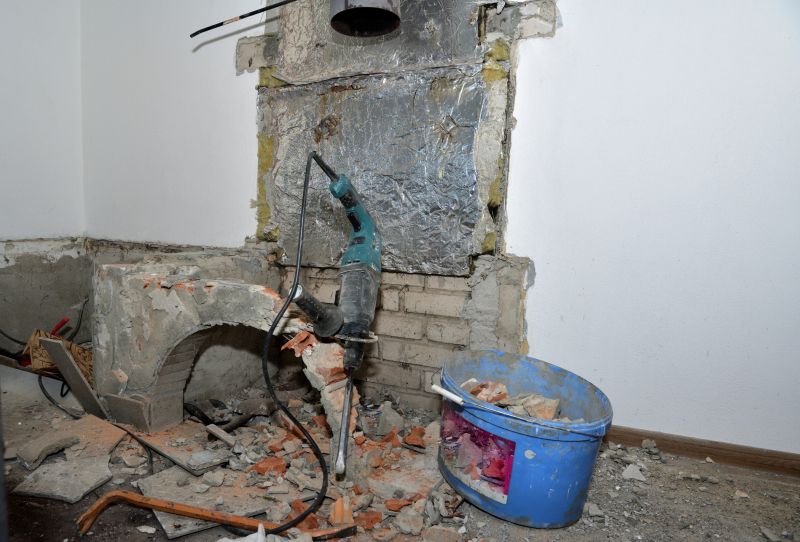 Fireplace Demolition Service — Cost of Fireplace Demolition Service