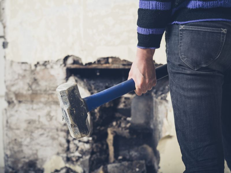 Fireplace Demolition Service